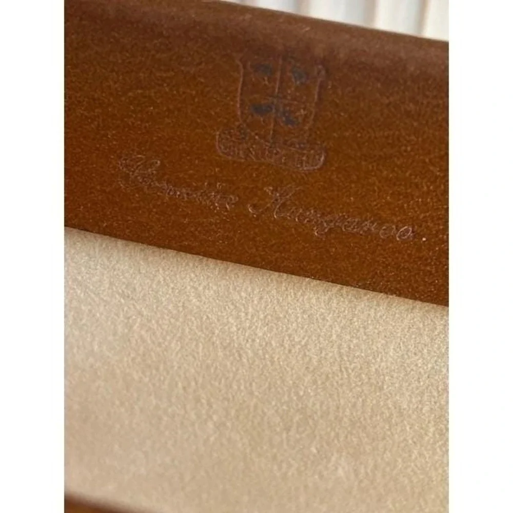 Chesterfield Australia Genuine Kangaroo Leather Letter Holder Vintage MidCentury